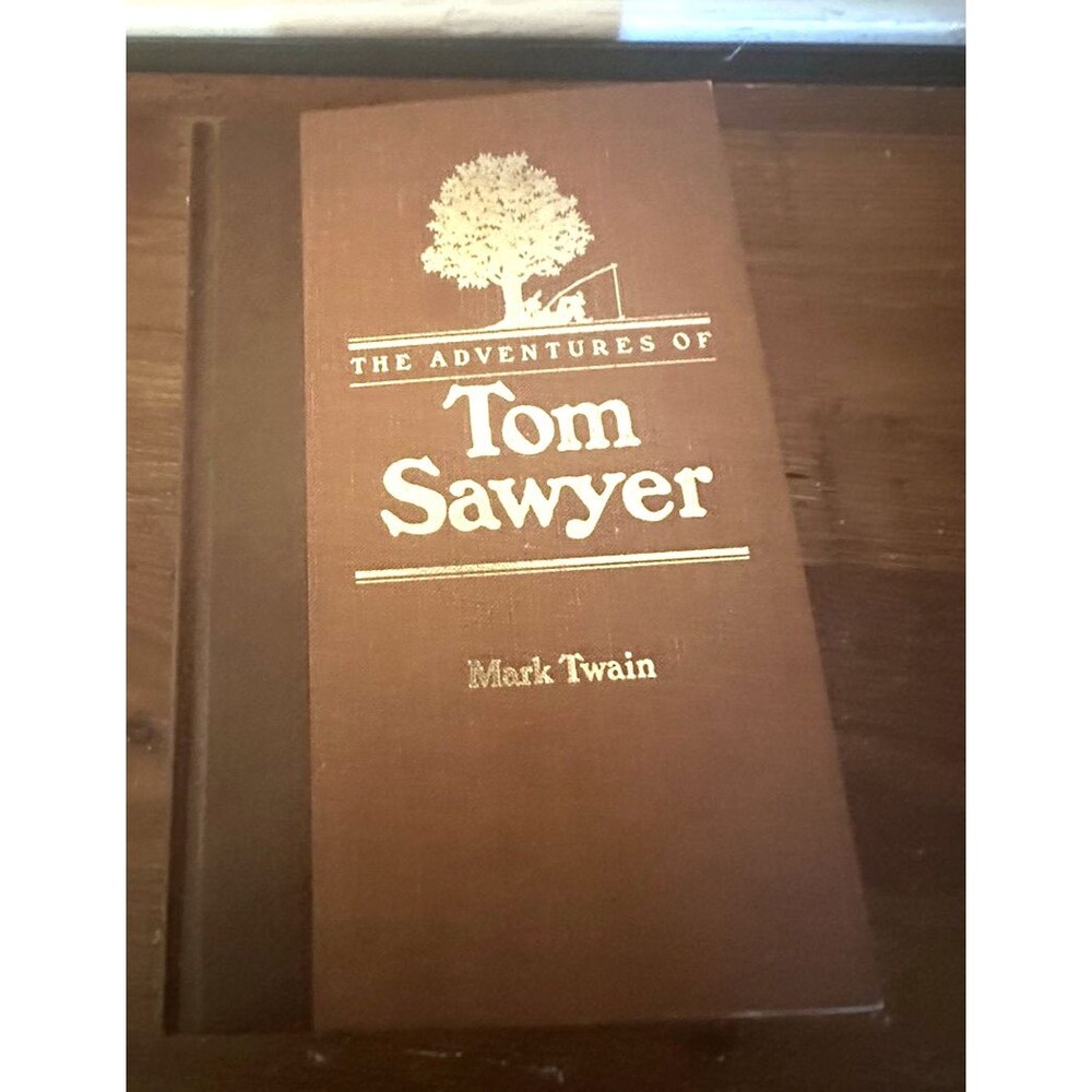 The Adventures of Tom Sawyer" by Mark Twain 1985 hardback book readers digest